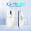 X3 Lightweight Wireless Gaming Mouse with 3 Mode 2.4G USB-C Wired Bluetooth 26K DPI PAW3395 Optical Sensor for PC/Laptop/Win/Mac