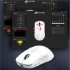 Attack Shark X6 Bluetooth Mouse , PixArt PAW3395, Tri-Mode Connection, RGB Touch Magnetic Charging Base, Macro Gaming Mouse