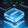 Attack Shark X3 Bluetooth Mouse , 49g Lightweight , PixArt PAW3395, Tri-Mode Connection, 26000dpi, 650IPS, Macro Gaming Mouse