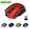 ORZERHOME 2.4GHz Wireless Mouse Optical Mice with USB Receiver Gamer 1600DPI 6 Buttons Mouse For Computer PC Laptop Accessories