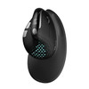 Ergonomic Vertical Wireless Bluetooth Mouse with Oled Screen Rechargeable Cover for Computer Office Removable Back Cover Mouse