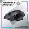 Logitech G502 X PLUS LIGHTSPEED Wireless RGB Gaming Mouse - Optical mouse with LIGHTFORCE hybrid switches, LIGHTSYNC RGB, HERO 2