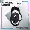 Logitech G502 X PLUS LIGHTSPEED Wireless RGB Gaming Mouse - Optical mouse with LIGHTFORCE hybrid switches, LIGHTSYNC RGB, HERO 2