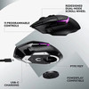 Logitech G502 X PLUS LIGHTSPEED Wireless RGB Gaming Mouse - Optical mouse with LIGHTFORCE hybrid switches, LIGHTSYNC RGB, HERO 2