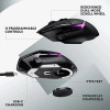 Logitech G502 X Plus Wireless Professional Gaming Mouse 25600DPI Adjustable Programming RGB Light USB-C Recharge Mouse for Game