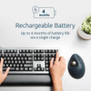 New Kensington Wireless Mouse TB550 Trackball with Bluetooth*2 and 2.4GHz Receiver Rechargeable Battery 51% Recycled Material