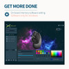 Xiaomi M618XSD Seeker Ergonomic Vertical Mouse with OLED Screen 4000DPI Rechargeable 1000mA Removable Back Cover For Computer PC