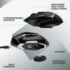 Logitech G502 X LIGHTSPEED Wireless Gaming Mouse 25600 DPI Hero Optical Sensor Bluetooth Mice 13 Keys USB-C For Windows macOS