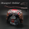 ECHOME God of War GamePad Holder for Xbox One Ps Controller Base Handmade Universal Display Stand for Switch Game Accessorie