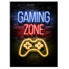 Sleep Game Repeat Gaming Wall Art Poster Prints Gamer Canvas Painting Canvas Picture for Kids Boys Room Decorative Playroom