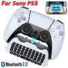 For SONY PS5 Dual Sence Joystick Wireless Bluetooth Controller Chat Pad Keypad for Playstation 5 Gamepad Mount Built-in Speaker