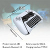 For SONY PS5 Dual Sence Joystick Wireless Bluetooth Controller Chat Pad Keypad for Playstation 5 Gamepad Mount Built-in Speaker