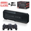 GD10 Video Game Stick 4K Console 2.4G Double Wireless Controller 40000 Games 128GB Retro Games for TV Boy Christmas Gift