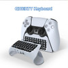 Wireless Keyboard Controller For Playstation 5 Gamepad Mount Mini Keypad Keyboard Handle Bluetooth-compatible 3.0 Built in Speak