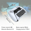 Wireless Keyboard Controller For Playstation 5 Gamepad Mount Mini Keypad Keyboard Handle Bluetooth-compatible 3.0 Built in Speak