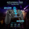 Wireless Controller Dual Vibration Bluetooth Gamepad With Programmable Turbo Function For PS4 Console Android IOS PC Joystick