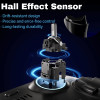 QRD Spark N5 Wireless Controller for PS4 PS3 PS2 IOS Android PC Hall Effect 9-color LED lights Vibration effect PS4 Gamepad