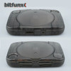 Bitfunx Replacement Shell Transparent Game Console Case Housing Cover for PlayStation PS One PSOne All Version