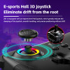 Z01 Wireless Game Controller Bluetooth 6-Axis Motion Sensor Support Turbo Programmable Hall Joystick for Switch Steam PS3 PS4 PC