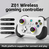 Z01 Wireless Game Controller Bluetooth 6-Axis Motion Sensor Support Turbo Programmable Hall Joystick for Switch Steam PS3 PS4 PC