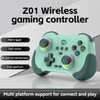 Z01 Wireless Game Controller Bluetooth 6-Axis Motion Sensor Support Turbo Programmable Hall Joystick for Switch Steam PS3 PS4 PC