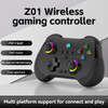 Z01 Wireless Game Controller Bluetooth 6-Axis Motion Sensor Support Turbo Programmable Hall Joystick for Switch Steam PS3 PS4 PC