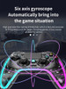 Wireless Gamimg Controller RGB Gamepad Dualshock For Control PS4 Elite Switch OLED Android BT joystick Transparent