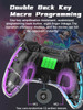 Wireless Gamimg Controller RGB Gamepad Dualshock For Control PS4 Elite Switch OLED Android BT joystick Transparent