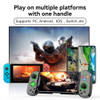 D7 Telescopic Mobile Phone Gamepad Bluetooth 5.0 Type-C Wireless Game Controller Joystick for Android/iPhone /Switch /PS4 /PC