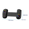 D8 Telescopic Game Controller RGB Light Mobile Phone Gamepad with Turbo/6-axis Gyro/Vibration for Android iOS PS3 PS4 Switch PC