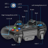 EasySMX 9013 Wireless Gamepad, 2.4G Gaming Controller for PS3, PC Windows 7 10 11, Android TV Box Joystick