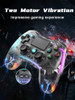 VILCORN Wireless Elite Game Controller for PS4 Slim/Pro Colorful Transparent Gamepad for Nintendo Switch Lite/OLED Joystick