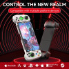 D7 Telescopic Mobile Phone Gamepad Bluetooth 5.0 Type-C Wireless Game Controller Joystick for Android/iPhone /Switch /PS4/PC