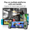D7 Telescopic Mobile Phone Gamepad Bluetooth 5.0 Type-C Wireless Game Controller Joystick for Android/iPhone /Switch /PS4/PC