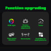 Ipega Stretchable RGB Gamepad Bluetooth Game Controller For Switch iOS Android PC Adjustable Vibration/Light/Turbo/Joystick