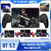 D9 Mobile Phone Gamepad With Turbo Bluetooth-Compatible 5.2 Dual Hall Somatosensory Controller Dual Vibration For Switch/PS3/PS4