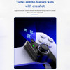 D9 Mobile Phone Stretching Game Controller Wireless Gamepad PC Tablet For Switch/PS3/PS4 Controller Hall Effect Trigger Joystick
