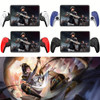 D9 Telescopic Game Controller Dual Vibration Bluetooth-Compatible 5.2 Cell Phone Gamepad Joystick 6-axis Gyro for Switch/PS3/PS4