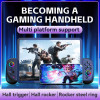 D8 Telescopic Mobile Phone Gamepad with Turbo/6-axis Gyro/Vibration Bluetooth-Compatible5.2 for Android iOS PS3 PS4 Switch PC