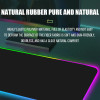 Large luminous mouse pad, RGB streamer, LED gaming internet café table mat, home keyboard pad