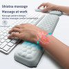 Ergonomic Keyboard Mouse Wrist Rest Office Typing Protection Relax Wrist Memory Foam Mouse Pad Computer Laptop Desk Mat