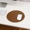 Waterproof PU Leather Mouse Pad Gaming Mouse Pad Simple Solid Color Antislip Computer Desk Accessories School Office Accessories