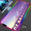 RGB Landscape Kawaii Mousepad Teclado Mecânico Gamer Mouse Mat XXXL Waterproof Desk Mat Gaming Accessories Carpet Keyboard Pads