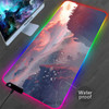 RGB Landscape Kawaii Mousepad Teclado Mecânico Gamer Mouse Mat XXXL Waterproof Desk Mat Gaming Accessories Carpet Keyboard Pads