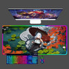 ShenHe Genshin Impact Computer Mouse Pad Anime RGB Large Gaming Mousepad LED Game Keyboard XXL Desk Mat Tapis Souris for CS/LOL