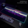 Large RGB Mouse Mat Forest Gamer Mousepads LED Gaming Mousepad Big Luminous Desk Pad Desk Mats Backlit Mouse Pads