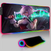 Luminous RGB LED Gaming Mouse Pad Riven LOL Desk Mat Office Accessories Anti-skid Game Mats Laptop Mousepad Computer Offices Rug