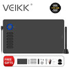 Graphics Tablet VEIKK A15PRO Digital Drawing Tablet with Battery Free Stylus Tilt Function Support Android Windows Mac 12 Keys
