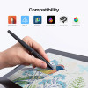 Huion Graphics Tablet Monitor Kamvas 13 Drawing Pen Display 13.3 Inch Screen Compatible with Windows MacOS Android Phone USB 3.1