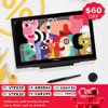 Kamvas 20 Huion Graphics Tablets AG Glass Screen 19.5 Inch Drawing Tablet Display 120% sRGB Tilt Function Battery-Free Stylus